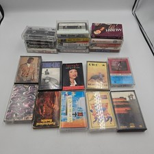 Lot of 25 Vintage cassette tapes