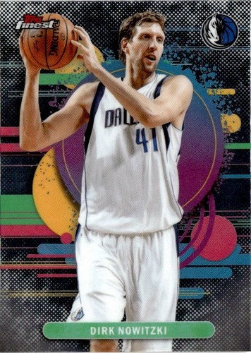 DIRK NOWITZKI 2025-26 Topps Finest Rare #295 Blue Refractor #74/99
