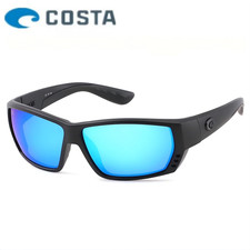 New In Box, Costa Tuna Alley, 580p Polarized Sunglasses Black/Blue