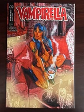 VAMPIRELLA #2 * 2025 DYNAMITE * ZC 1:10 Mark Spears Red Variant NM
