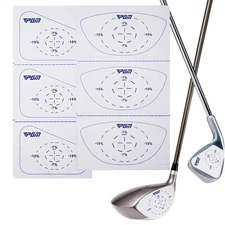 Golf Impact Tape Set Recorder Training Aids 12 For Wood, Irons Get Hitting Point