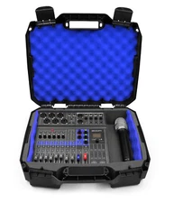 DJ Mixer Case Compatible with Yamaha MG10XU, MG10, MG06 and More 10-Input Stereo