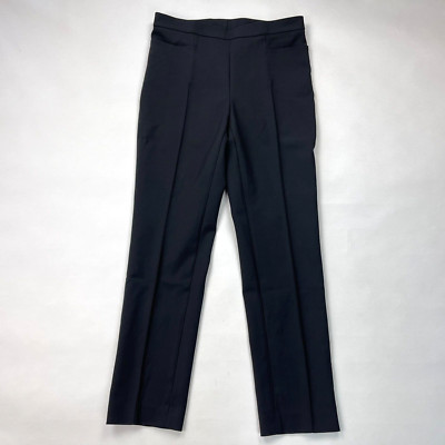 AKRIS PUNTO Franca Cotton Techno Pant Women 4 EUC $440 Stretch Cotton Pockets