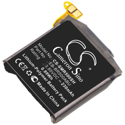 230mAh Battery for Galaxy Watch Active,SM-R500,SM-R500N,EB-BR500ABU,GH43-04922A