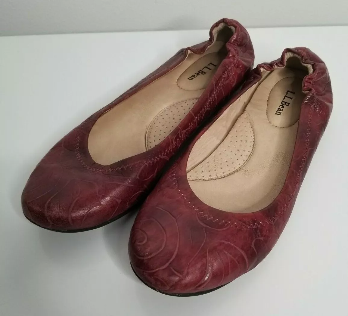 Ll bean top ballet flats