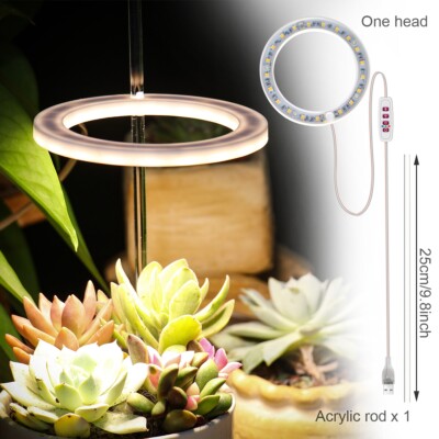 DC 5V Angel Ring Grow Light Phytolamp  For Plants Led Full Spectrum Lamp USB