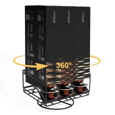 Coffee Pod Holder for Nespresso Capsules Vertuo, Barista Flavored Pack 7.8oz,...