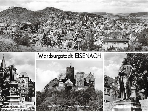 Ak Eisenach, Motive um 1977