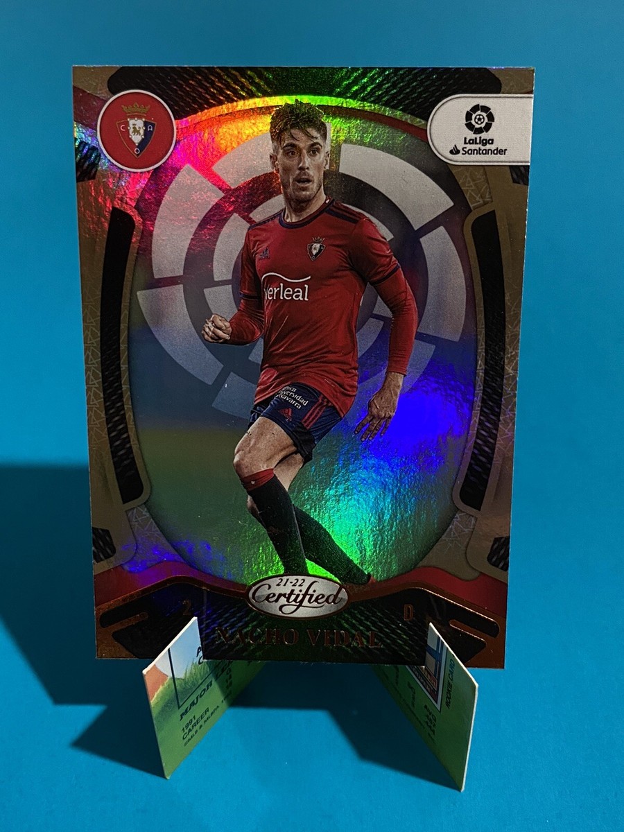 PANINI サッカーカード CHRONICLES DONRUSS OPTIC PRIZM MANU SANCHEZ OSASUNA 06/10 #3 送料無料 中古 IT1 146 Nacho Vidal - Osasuna - 2021-22 Panini Chronicles