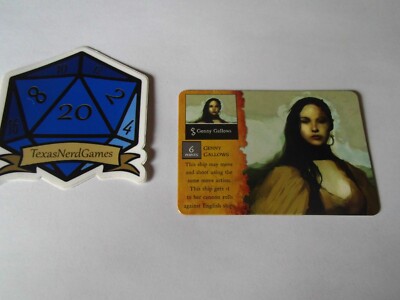 x1 Genny Gallows #205 Pirates of the Barbary Coast Promo LE Pirates CSG