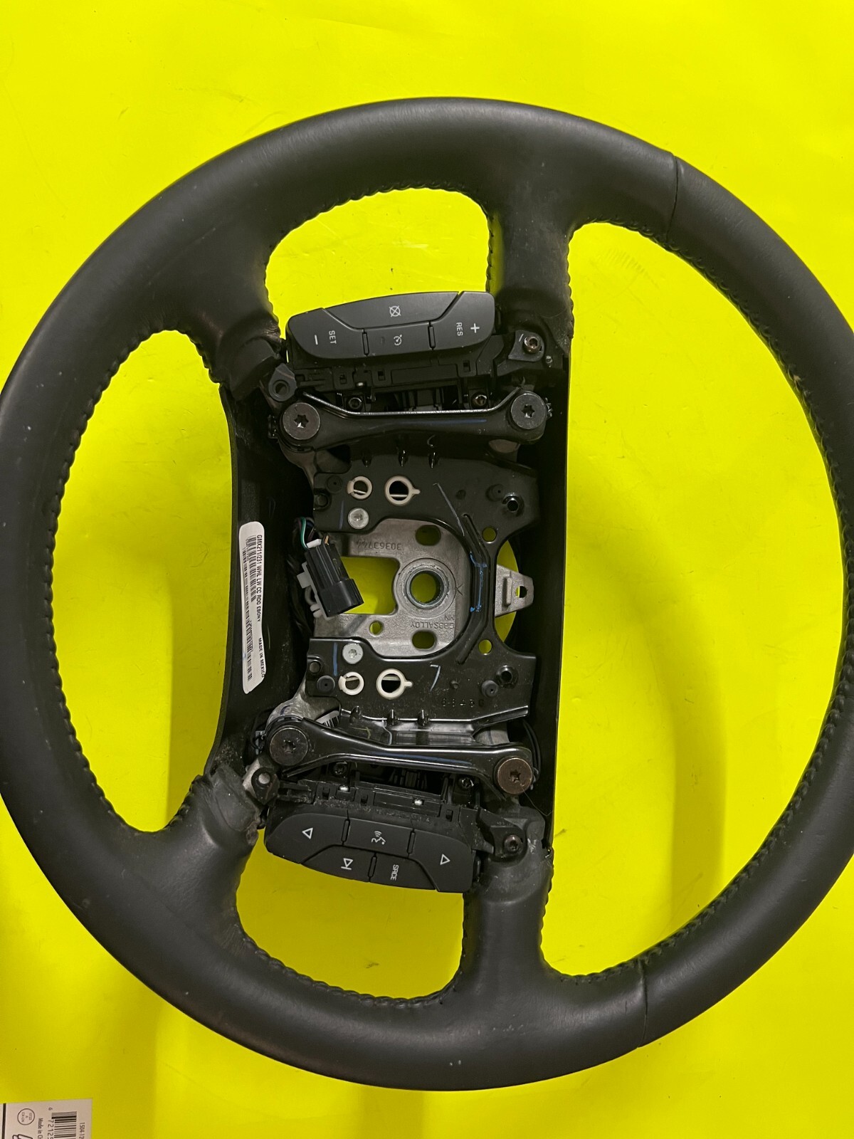 20062008 Chevrolet Impala Steering Wheel Black Leather OEM eBay