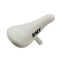 White Bmx Trick Bike Bicycle Youth Kids Boys Girls Saddle Seat W/ 25.4 Seatpost White Bmx Trick Bike Bicycle Youth Kids Boys Girls Saddle Seat W/ 25.4 Seatpost