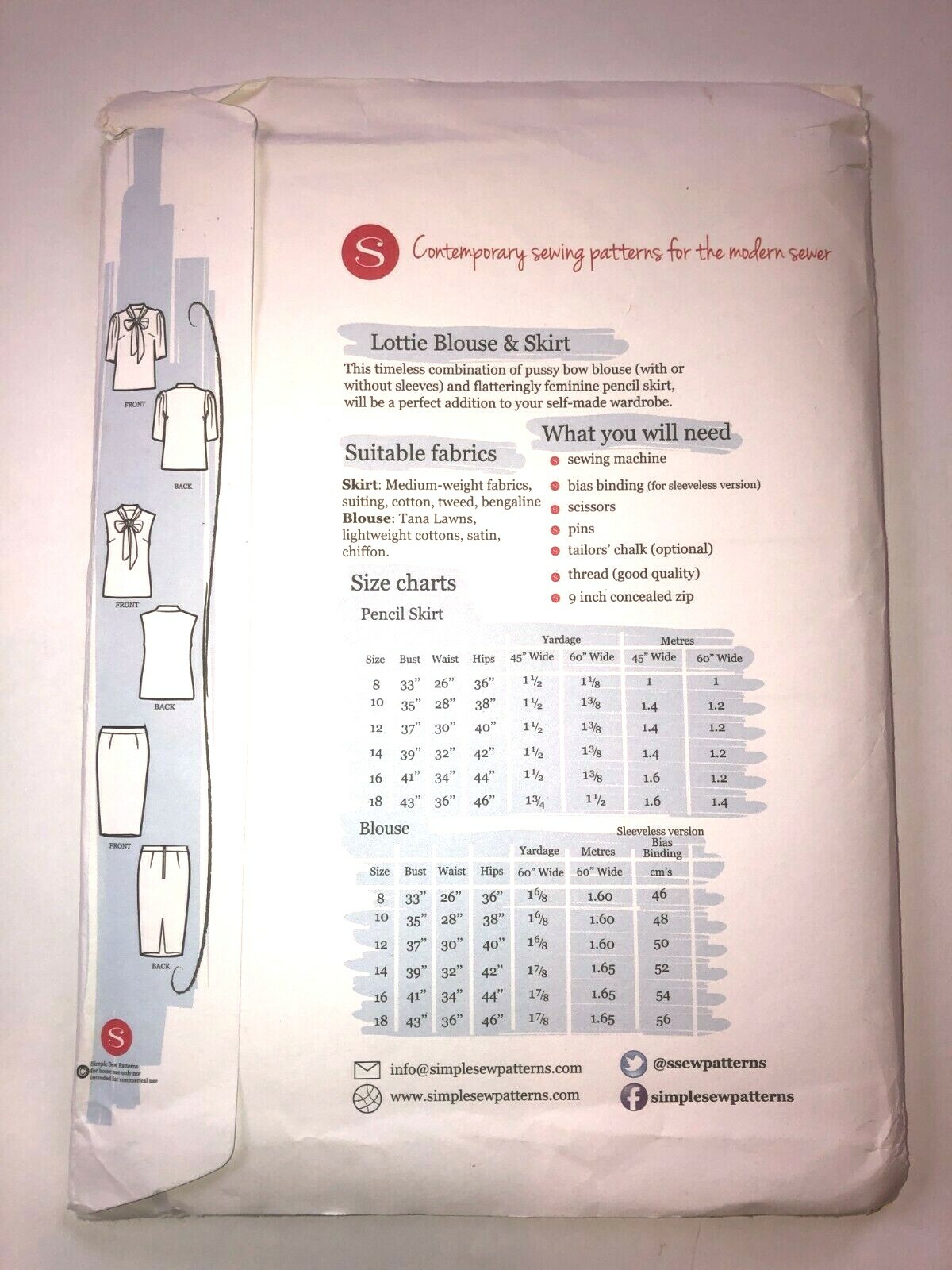 Simple Sew Sewing Patterns image 6