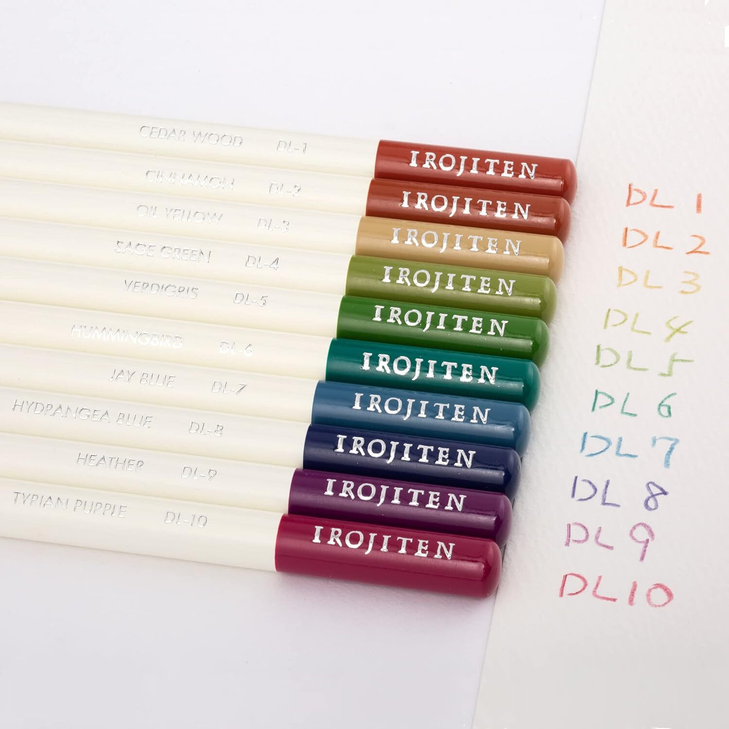 Tombow IROJITEN Kleurpotlood – Paardenbloem (geel) – Wasbasis, Perfect Voor Illustraties, Bullet Journals En Urban Sketching