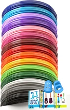 240Ft 3D Pen Filament Refills 15 Colors, 1.75 Mm Filament, Compatible with SCRIB