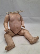 Antique 11" Toddler Composition Doll Body Damaged Hands 1.75" Neck Germany c1900
