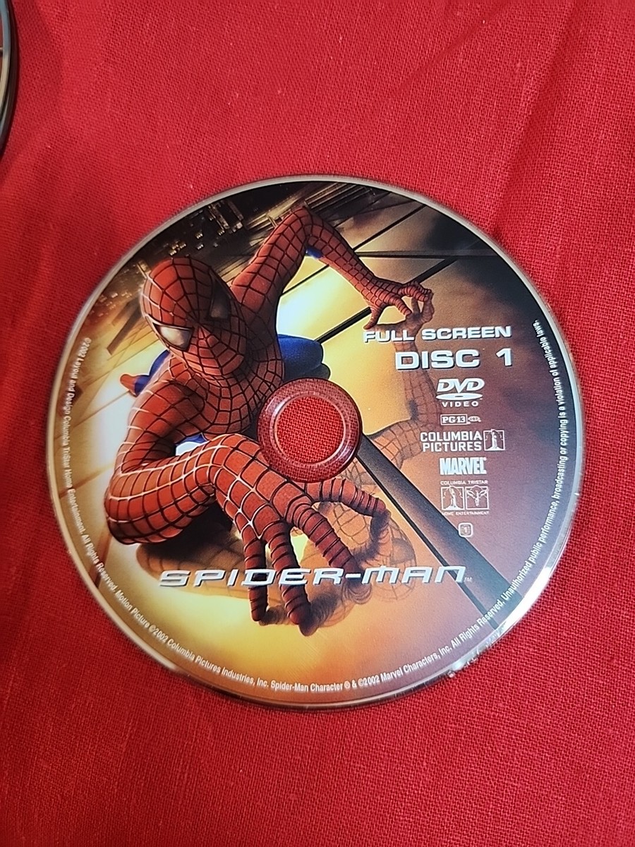 Spider-Man (DVD, 2002, 2-Disc Set, Special Edition Full Frame)