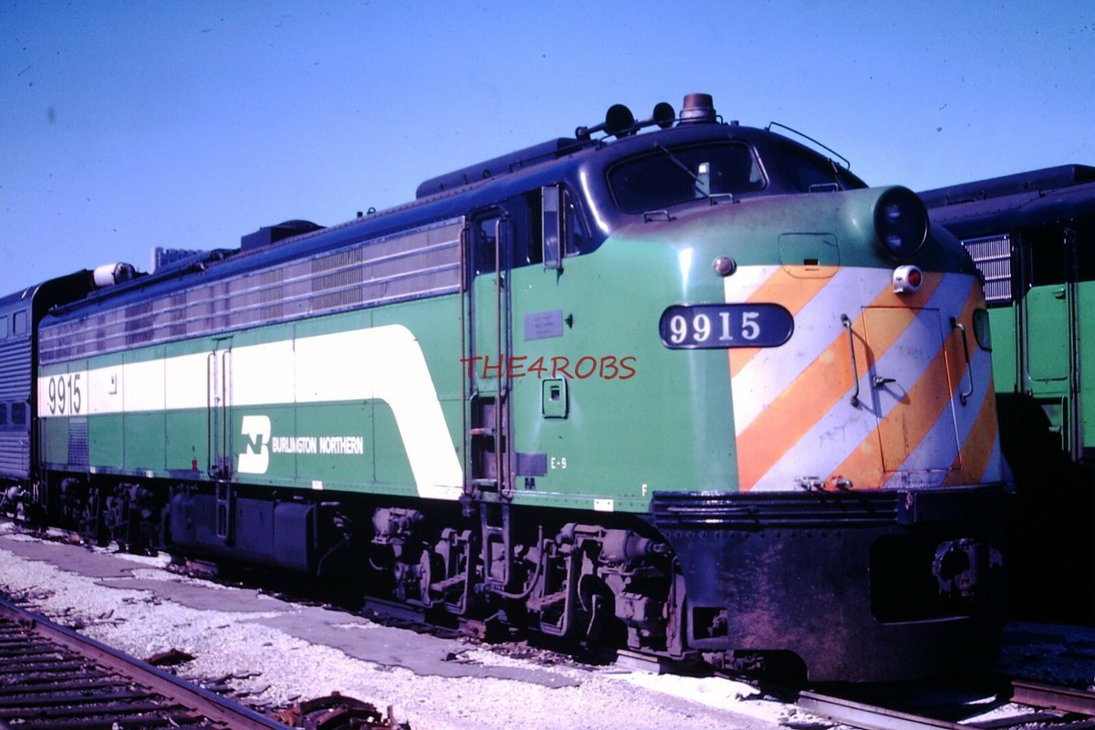north:)ページ Original 1980 Burlington Northern E8 Commuter Locomotive