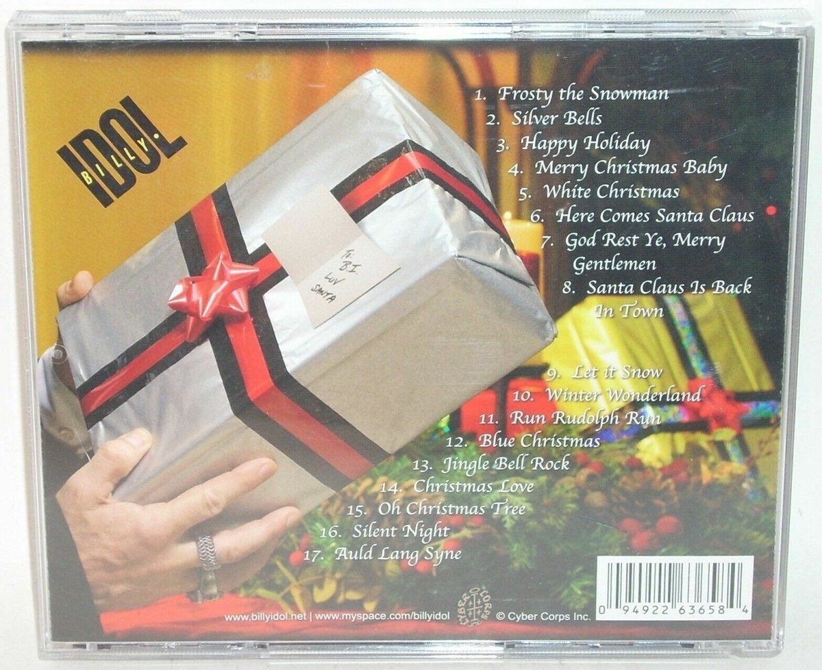 BILLY IDOL Happy Holidays ( CD ) Christmas 2006 RARE Rebel Yell