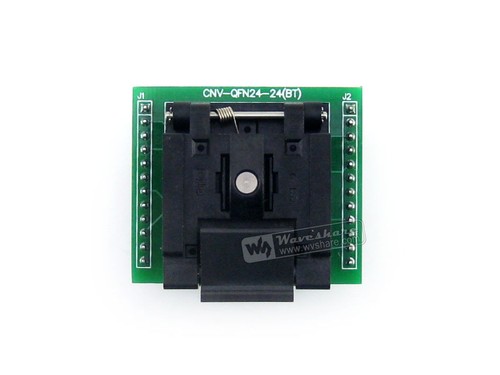 QFN24 Programming Adapter MLF24 MLP24 to DIP24 QFN-24BT-0.5-01 IC Test Socket - Picture 2 of 3