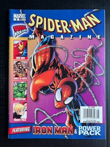 SPIDER-MAN Magazine MARVEL COMICS #6 Iron Man Kraven