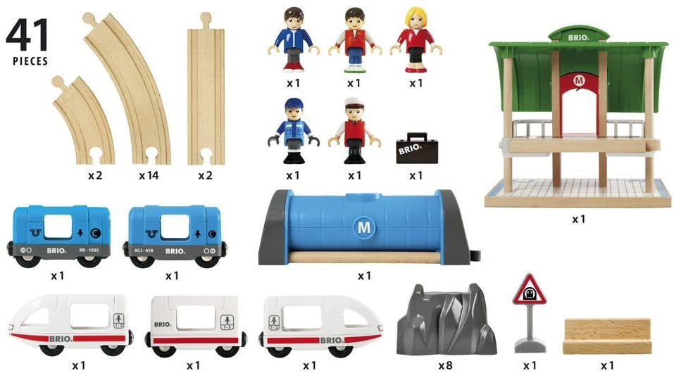 brio 33514 metro city set