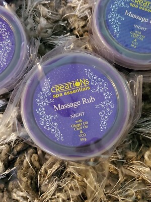 Creation Spa Essentials Massage Rub For Night Time