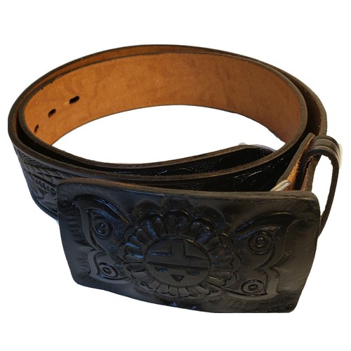 Vintage Black n Copper Woven Wire Adjustable Wide Belt il_fullxfull.6911740400_4ese.jpg main image 3