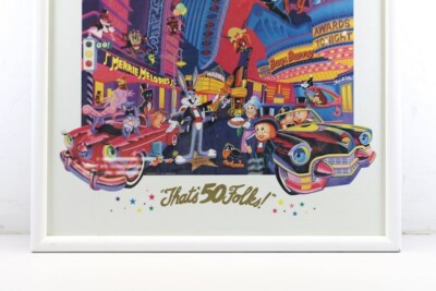 That's 50 Folks! ポスター　メラニー・テイラー・ケント　額縁付 Melanie Taylor Kent THAT'S 50 FOLKS! ( Litho / Poster, Looney