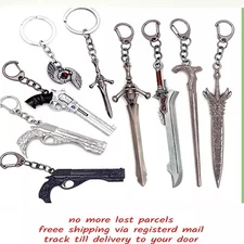 Devil May Cry Keychain – DMC Dante Rebellion Awakening Sword Pedant Key