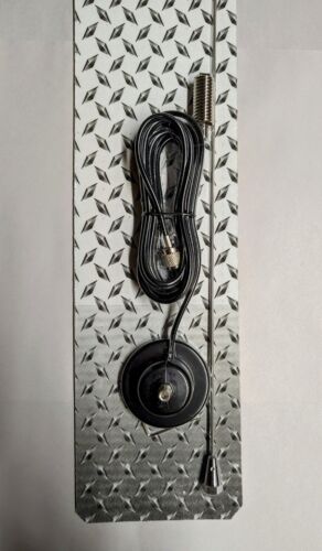 Antenas Shark SH-300SB 3 pies montaje magnético de antena CB + látigo de 30" resorte 300 vatios - Imagen 4 de 5
