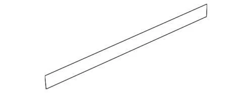 Moldura de puerta lateral izquierda cebada genuina GM 2007-2017 Chevrolet GMC Saturn 22777231 Foto 2 de 3