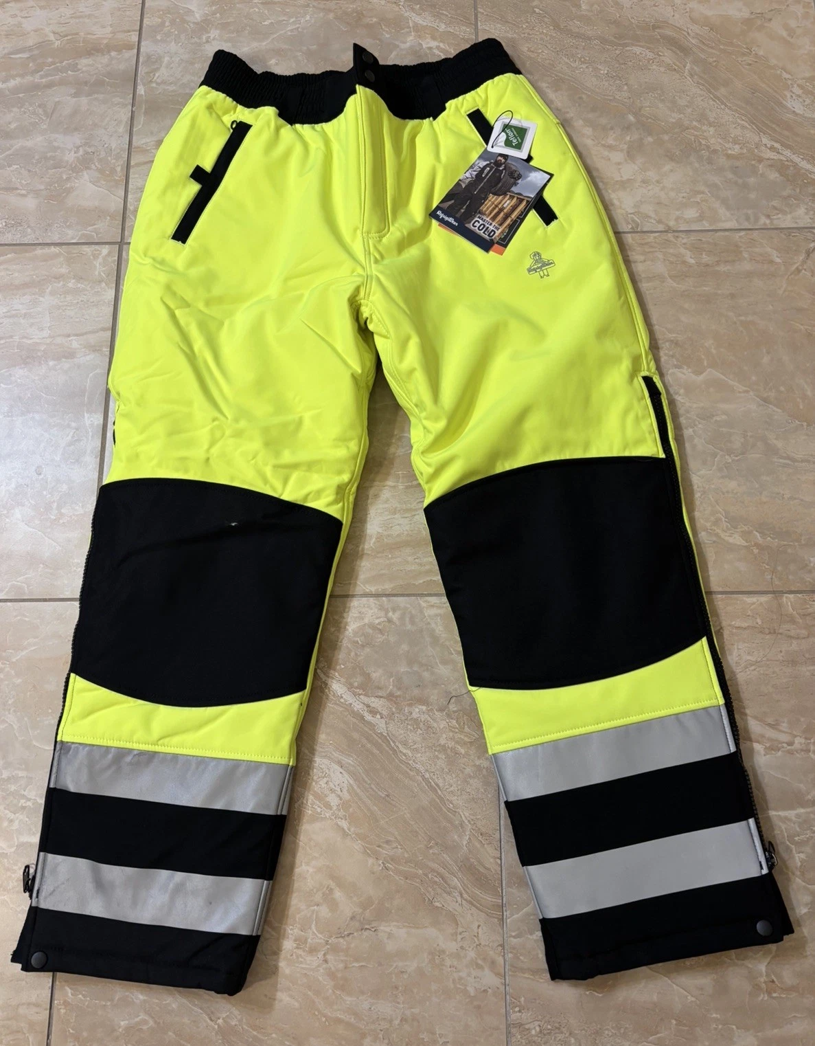 RefrigiWear HiVis Insulated Softshell Pants - Reflective, Water-Resistant, L
Opens in a new window o