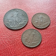 Monete In Rame Savoia Vittorio Emanuele III Regno D Italia X 3 Cent Lotto 2155