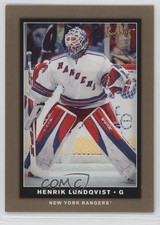 2006-07 Upper Deck Bee Hive Gold Henrik Lundqvist #37 HOF t4m