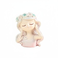 Face Cactus Pot Nordic Design Fairy Flower Pot Cute Design for Shelf, Desk