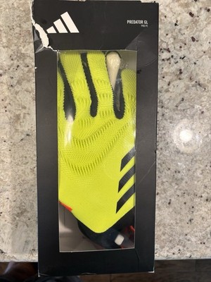 ADIDAS PREDATOR GL PRO PROMO SOLAR YELLOW/BLACK/SOLAR RED GK GLOVES Size 11