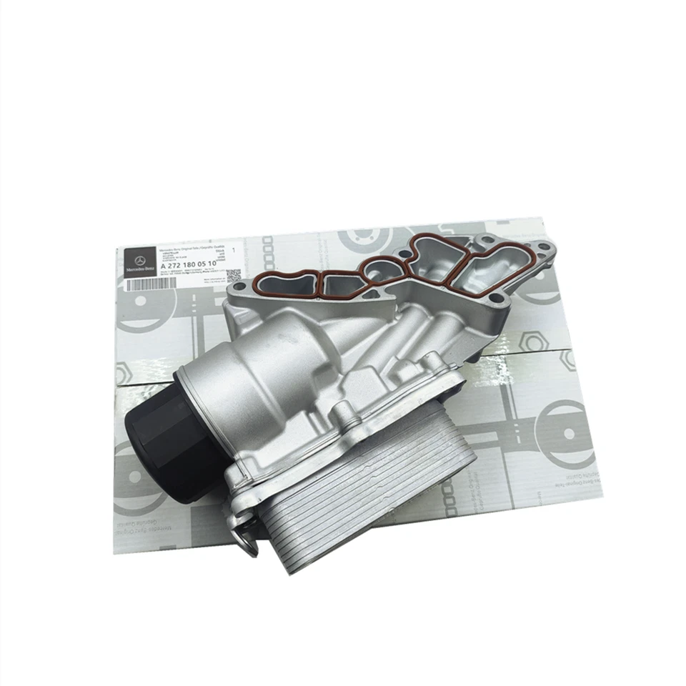 2721800510 Genuine Mercedes Benz C E G ML S SLK Oil Filter Housing W/Oil Cooler — 第 4/4 张图片