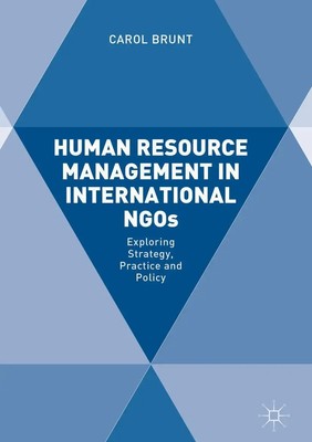 Carol Brunt | Human Resource Management in International NGOs | Buch | Englisch