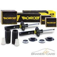 2x MONROE STOßDÄMPFER +DOMLAGER VORNE FÜR AUDI A3 SKODA OCTAVIA VW GOLF PASSAT