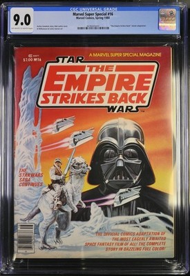 Star Wars Super Special 16 CGC 9.0 1st Boba Fett Empire Strikes Back Marvel Yoda