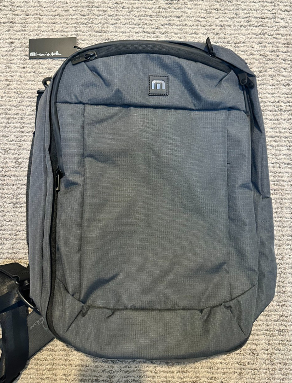 TravisMathew Lateral Convertible Backpack, Graphite Color- B