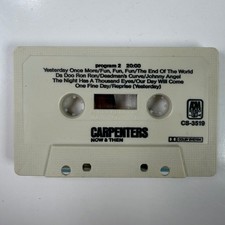 Carpenters Now  Then Cassette 1973 A M Records Dolby System Pop Music