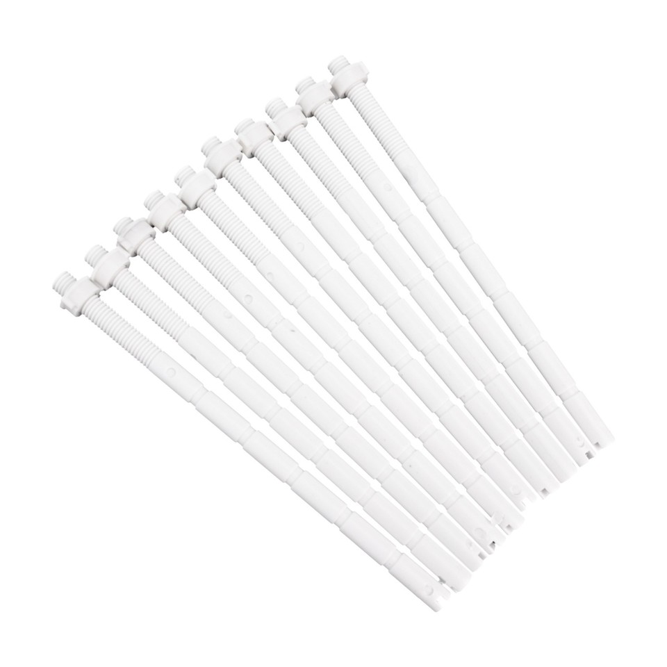 Toilet Button Screw Rods Dual Push Buttons Bathroom Toilet Flush Button ...