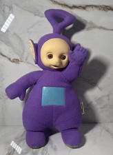 Tinky Winky Teletubbies 1998 Talking Stuffed Purple Plush 17" Playskool Works 