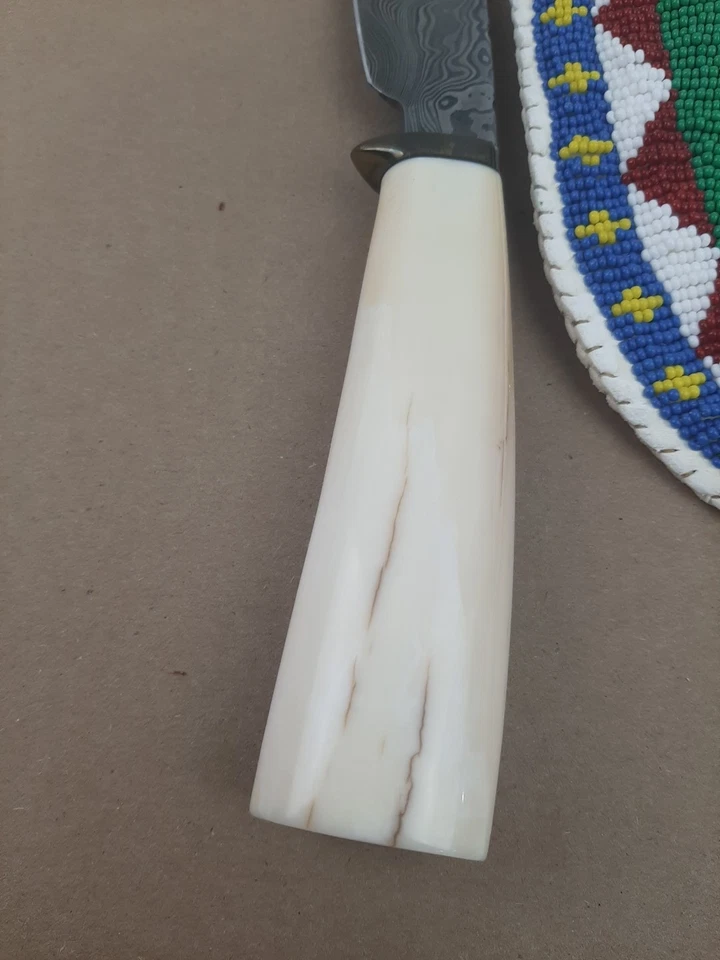 W. M. William "Bill" Miller Custom Damascus Knife - Image 4 of 4