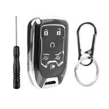 Remote Key Fob Shell Case Cover for 2015-2021 Chevrolet Suburban GMC Yukon XL