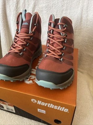Northside Hargrove Mid WP Redwood ￼Size 6 Women s Hiking Boots