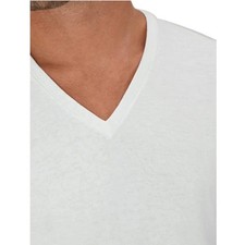 Hanes Mens Tagless V-Neck Undershirts White 10 Pack Size Medium 38-40 777Z10