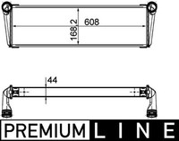 MotorküHler WasserküHler Premium Line Mahle CR 1195 000P FüR Porsche 997 911